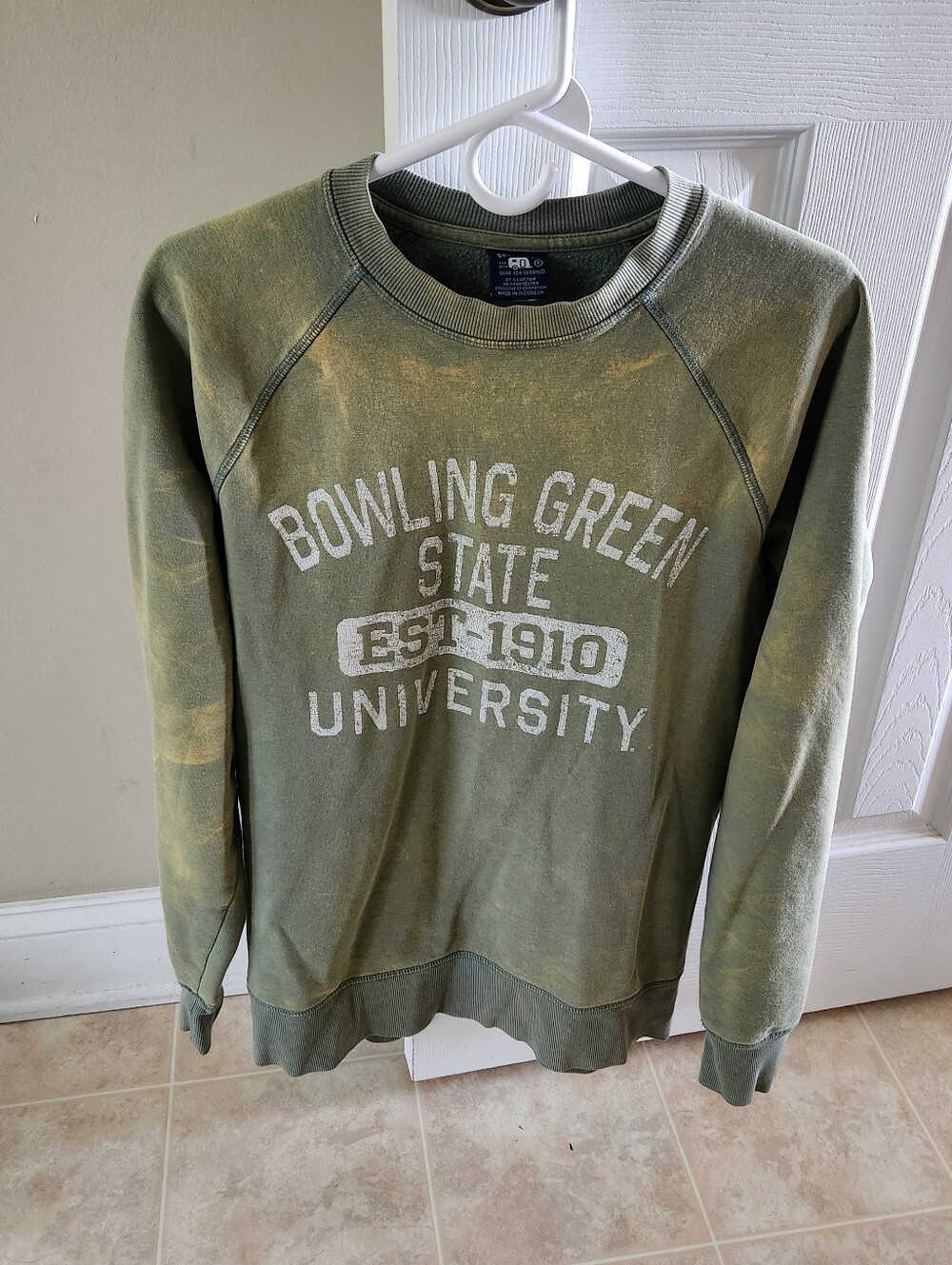 Bowling Green State University Green Vintage Crewneck